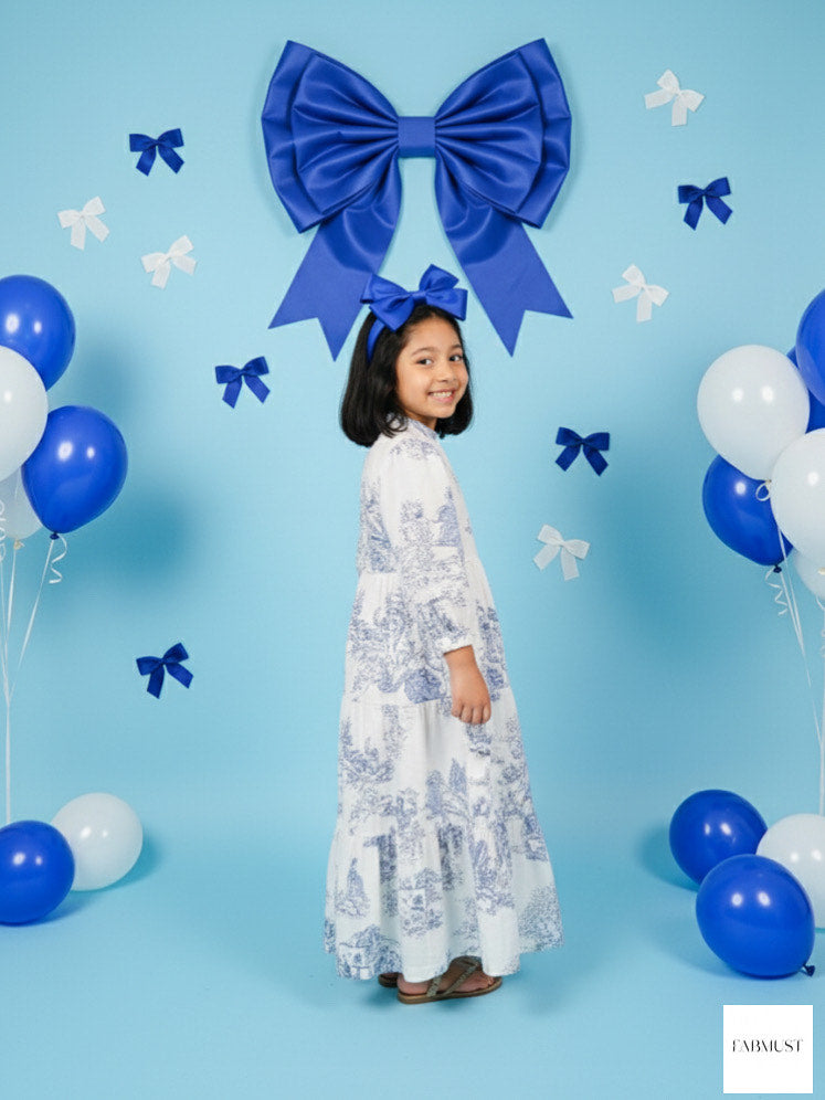 Blue Blossam Maxi